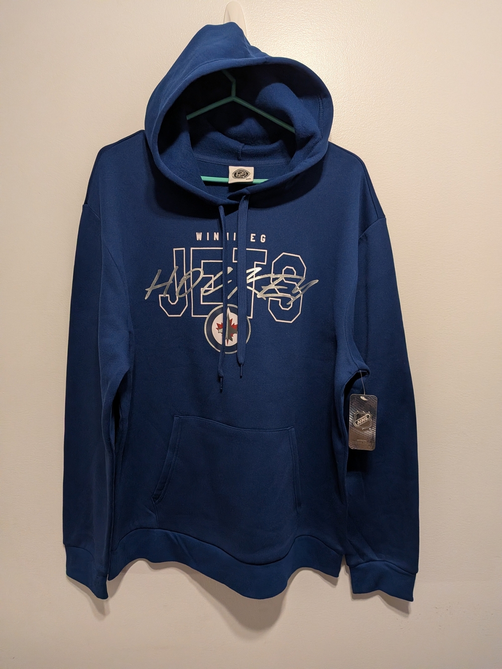 NHL Winnipeg Jets Royal Blue Hooded Sweatshirt